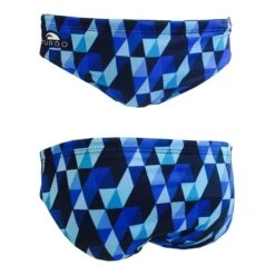Badehose Wasserball Turbo Rain Blau