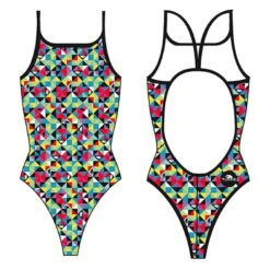 Badeanzug Turbo Origami Thin Strap Damen