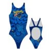 Badeanzug Turbo Australia Oceanic Wide Strap Marineblau Damen