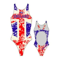 Badehose Turbo England Vintage Breite Streifen Frau