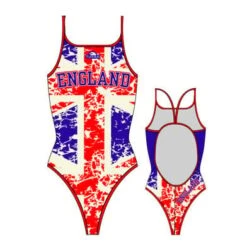 Badehose Turbo England Vintage Dünne Streifen Frau