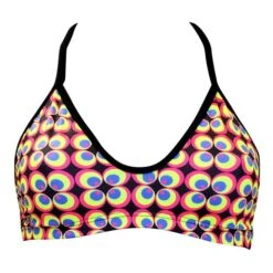 Bikinitop Turbo Flower 70 Gelb/pink Damen