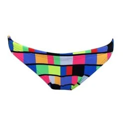 Bikinihose Turbo Domino Gelb/pink Damen