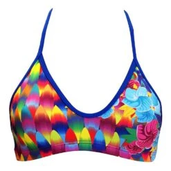 Bikinitop Turbo Surf And Flower Damen