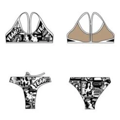 Bikini Turbo Yeah Comic Damen