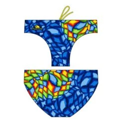 Badehose Wasserball Turbo Crystal Blau