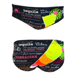 Turbo Tequila Sunrise Schwarzer Wasserballanzug
