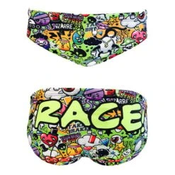 Badehose Wasserball Turbo Race Gelb