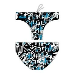 Badehose Wasserball Turbo Multi Triathlon Blau