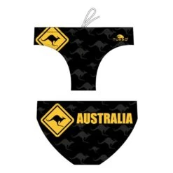 Turbo Australia Kangaroo Signal Badehose