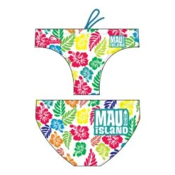 Badehose Wasserball Turbo Island Weiß