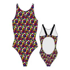 Badehose Turbo Cube Breite Streifen Frau