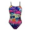 Badeanzug Turbo Flamingo Thin Strap Damen