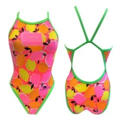 Badeanzug Turbo Fresh Limonade Revolution Wirft Dünne Rosa Frau