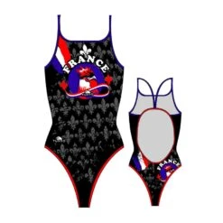 Badeanzug Turbo Frankreich Coq Frau