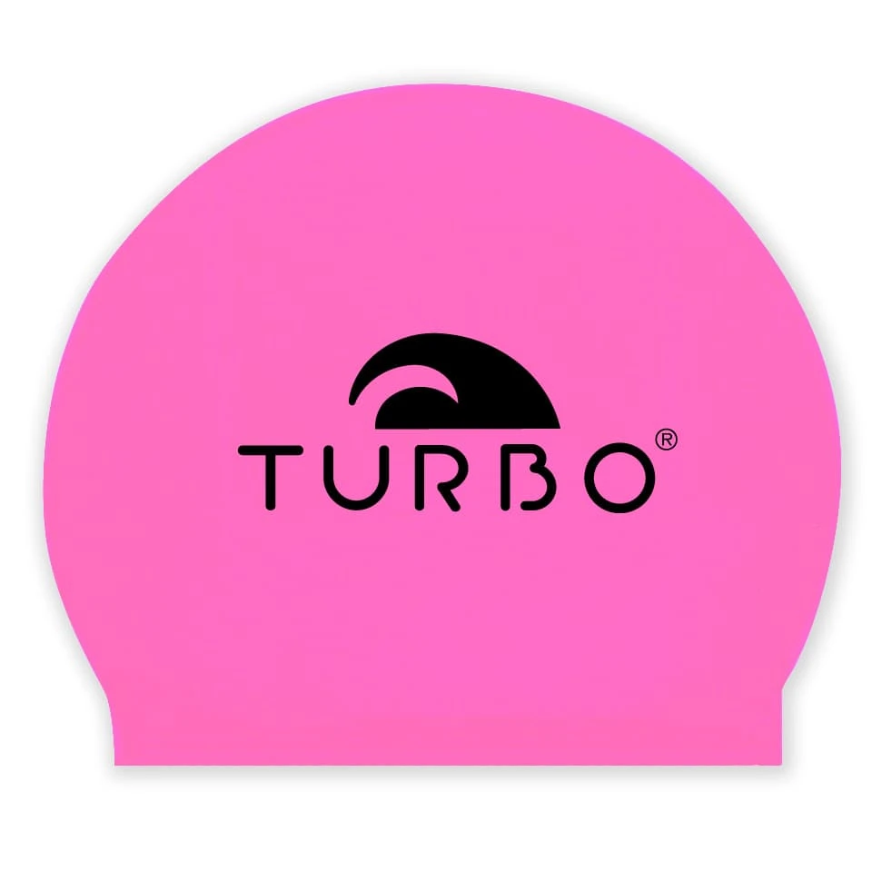 Schwimmkappe Turbo Aus Latex Pink