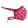 Turbo 50 Schutzmaske Wiederverwendbar Mit Nackenband Rosa/rot