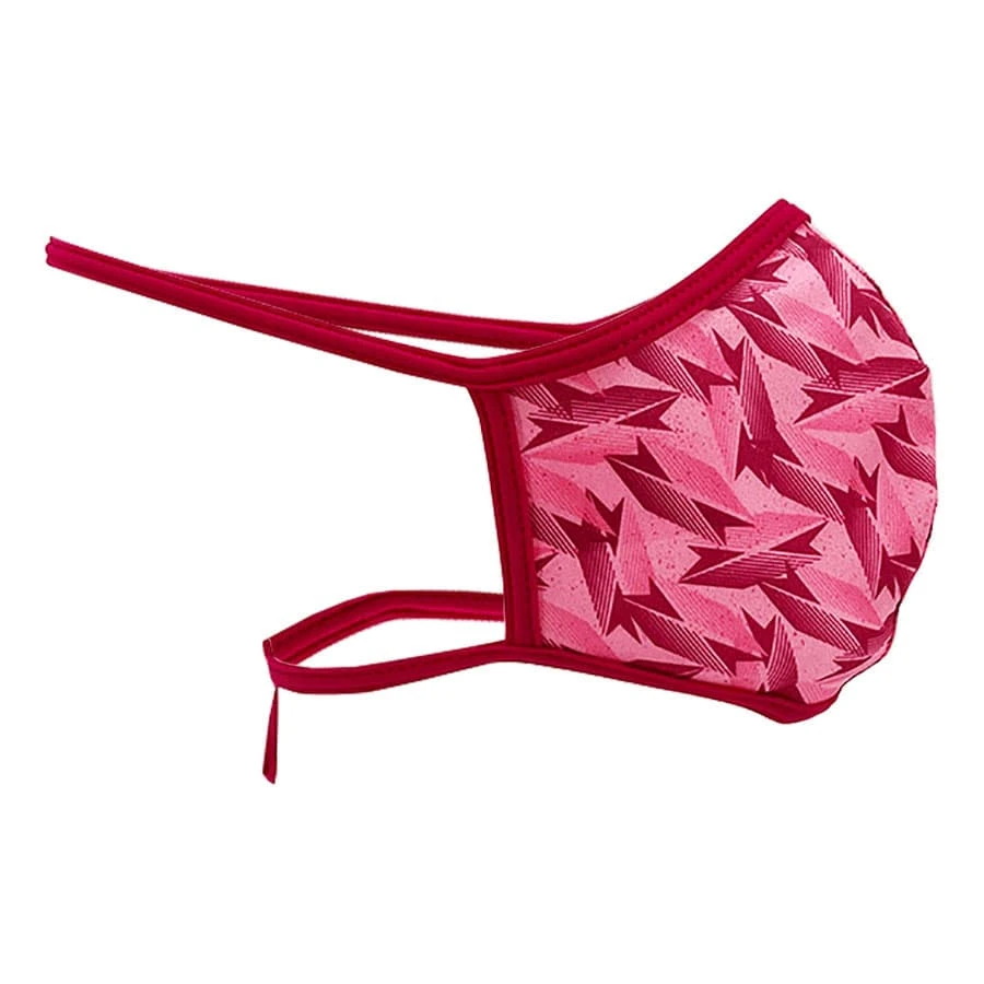 Turbo 50 Schutzmaske Wiederverwendbar Mit Nackenband Rosa/rot