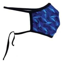 Turbo 50 Schutzmaske Wiederverwendbar Mit Nackenband Blau/schwarz