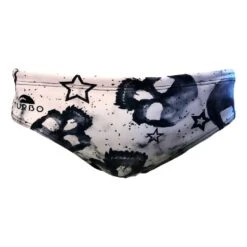 Badehose Wasserball Turbo Scull Surfer Weiß/schwarz