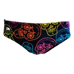 Badehose Wasserball Turbo Sweet Ride Schwarz/bunt
