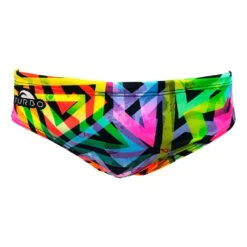 Badehose Wasserball Turbo Geoflu Blau