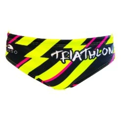 Badehose Wasserball Turbo Ray Gelb/schwarz/pink