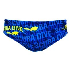 Turbo Scuba Dive Flash Wasserball Bademode Dunkelblau Gelb