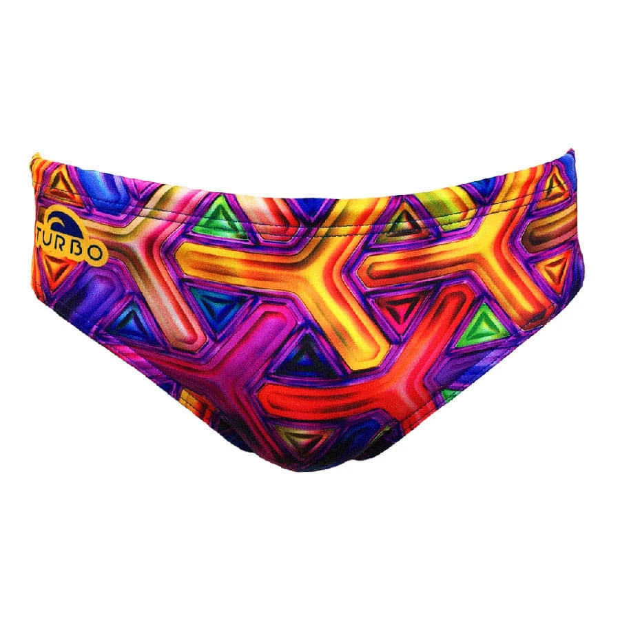 Badehose Wasserball Turbo Tridi Triangle Bunt