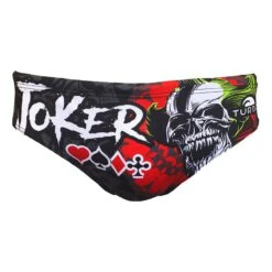 Turbo Swimsuit Joker The Skull Badehose Schwarz/weiß/rot
