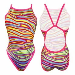 Badeanzug Turbo Flow Pink Damen