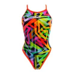 Turbo Geoflu Damen Badehose Bunt