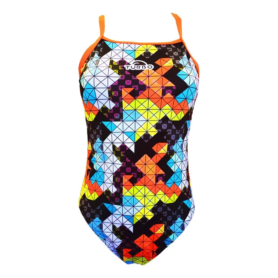 Badeanzug Turbo Swimsuit Flexie Bunt Damen