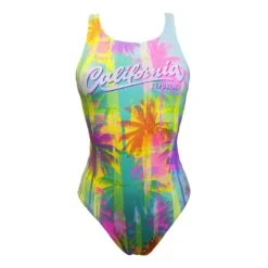 Badeanzug Turbo Cali Palms Bunt Damen