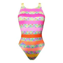 Badeanzug Turbo Flu Lines Bunt Damen