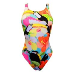Badeanzug Turbo Tropic Vibes Bunt Damen