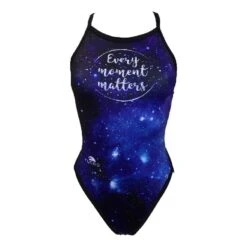 Badeanzug Turbo Nebula Blau/lila Damen