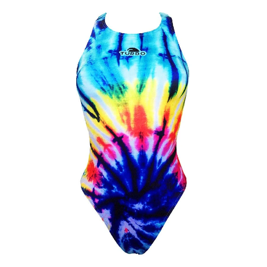 Badeanzug Turbo Swirl Wide Strap Bunt Damen