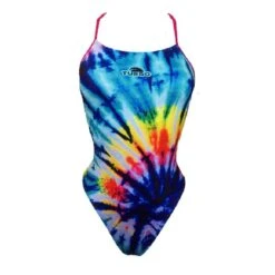 Turbo Swirl Damen Badeanzug Bunt