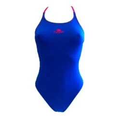 Turbo Comfort Cross Damen Badeanzug Blau