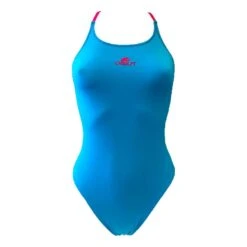 Turbo Comfort Cross Damen Badeanzug Himmelblau