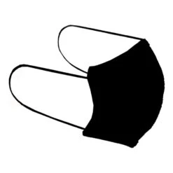 Turbo 50 Kinder Schutzmaske Wiederverwendbar Mit Ohrenband Schwarz